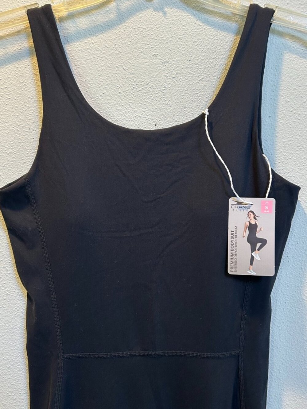 Full Length Crane Elite Premium Bodysuit Black S